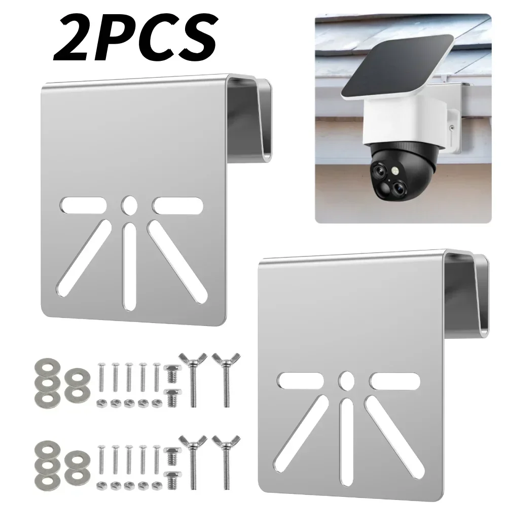 Home Security Eufy - 2Pcs Wall Mount Gutter Bracket with