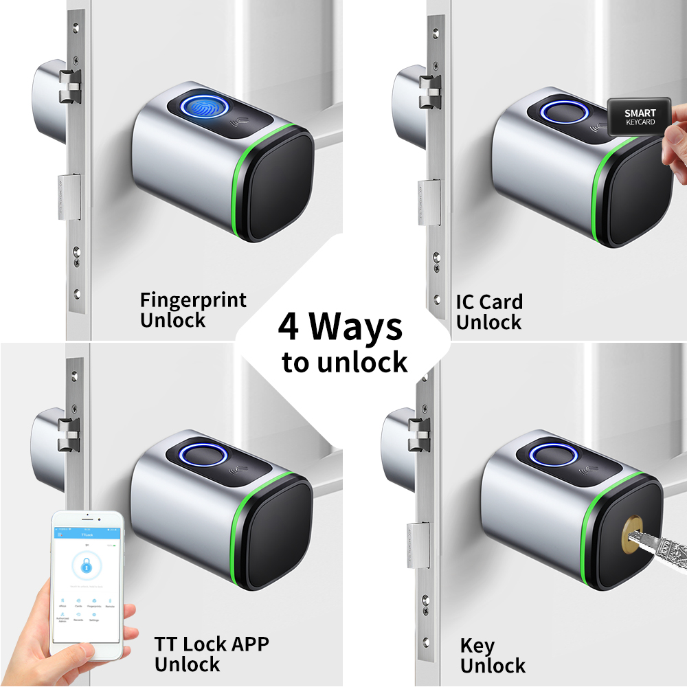 Home Security Keypad - TTLOCK App Electronic Digital Smart Cylinder
