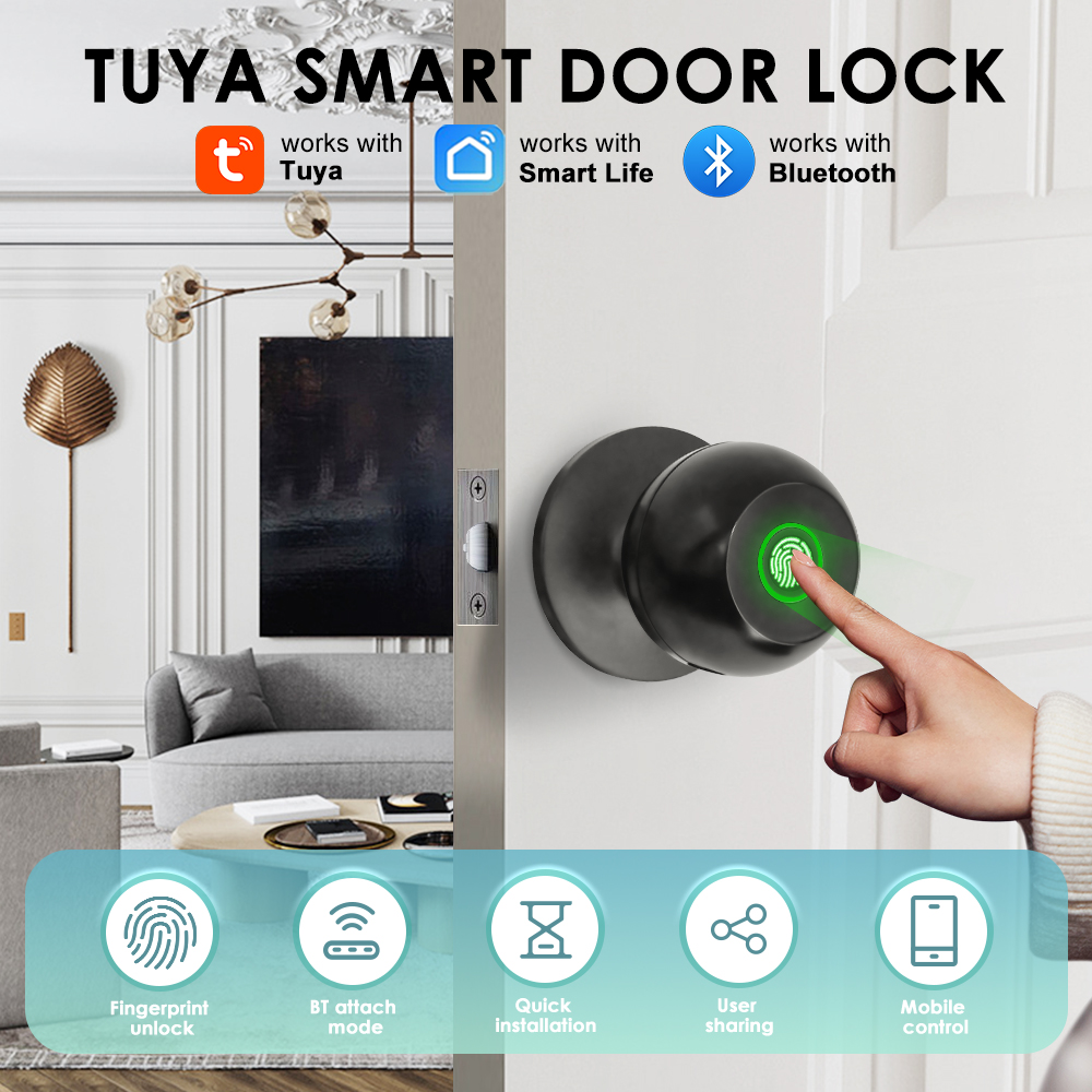 Home Security Keypad - Tuya Electronic Door Lock Smart External