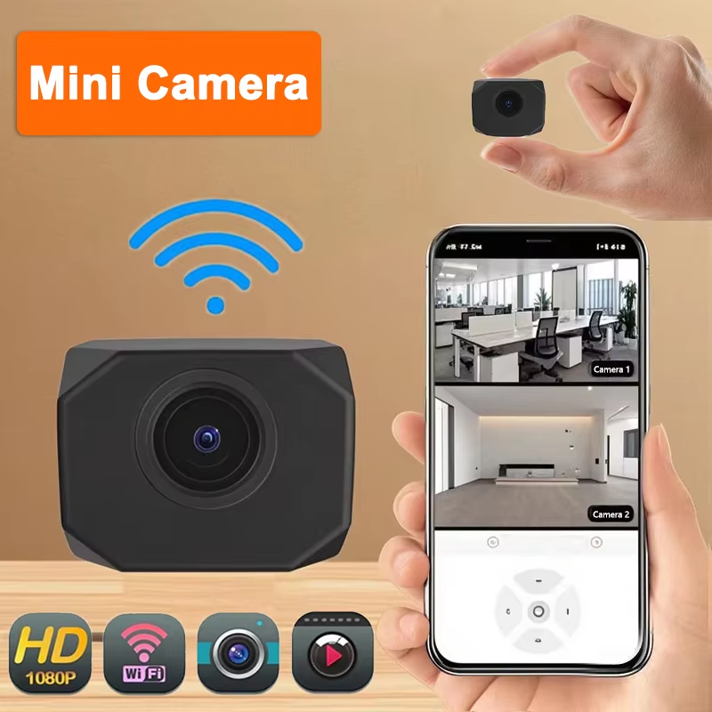 Home Security Indoor Cameras - 4K HD WiFi Security Camera for
