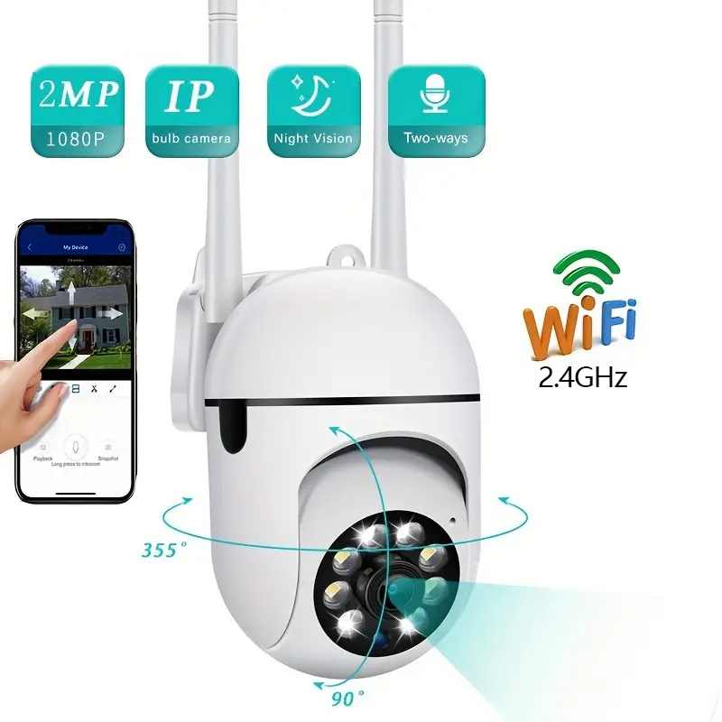 Home Security Lidar - A7 Wireless Monitoring Camera 360 Degree