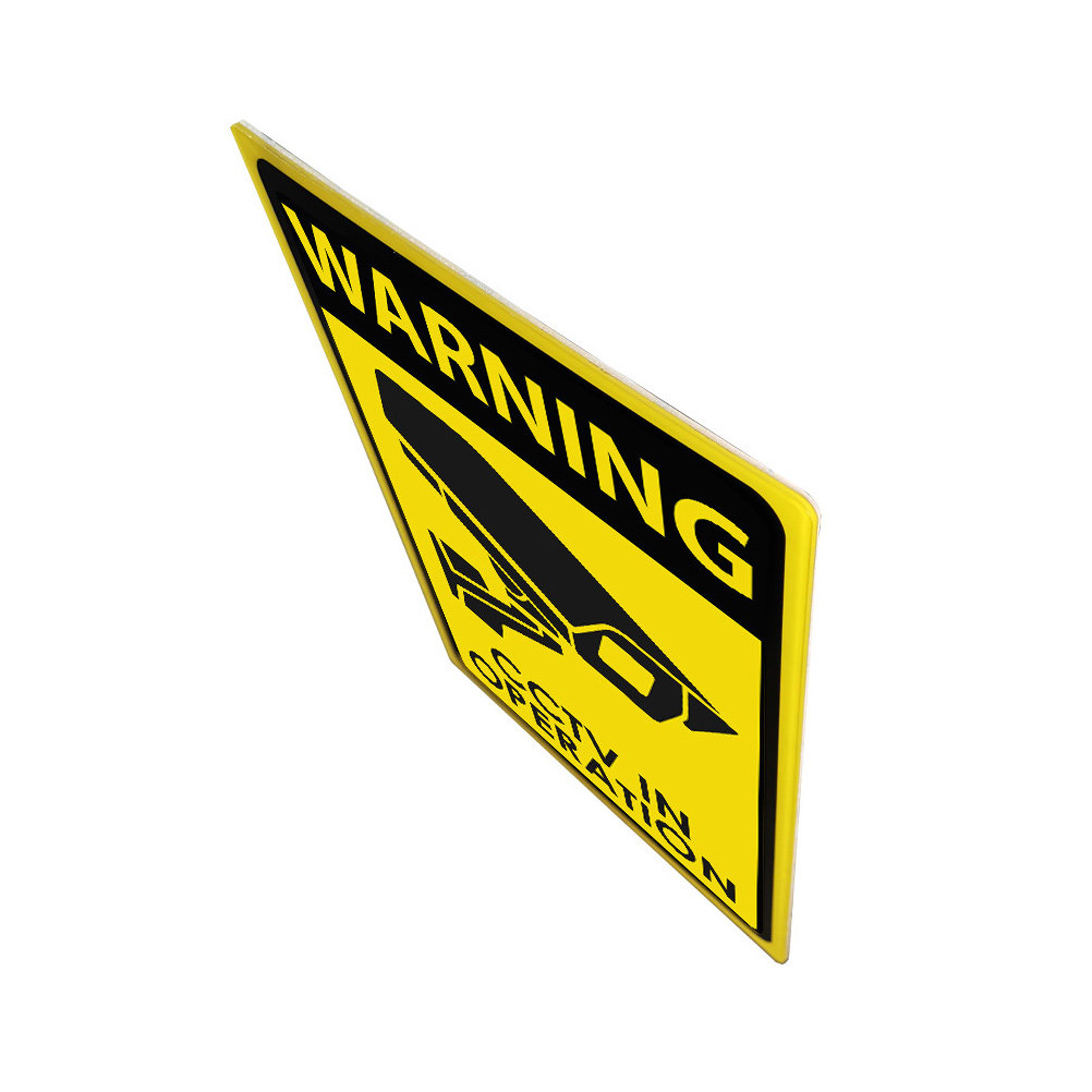 Home Yard Security - Acrylic Security Camera Warning Sign Outdoor