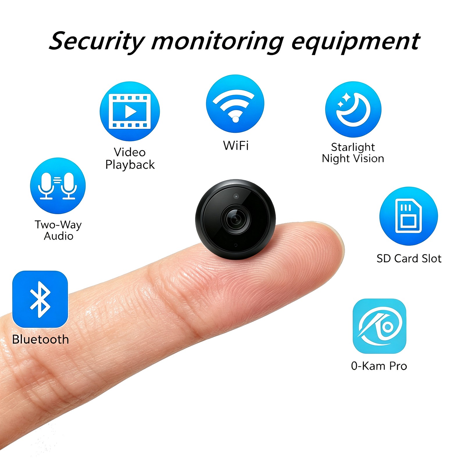 Home Security Indoor Cameras - BU4 Complete Home Indoor Security Surveillance