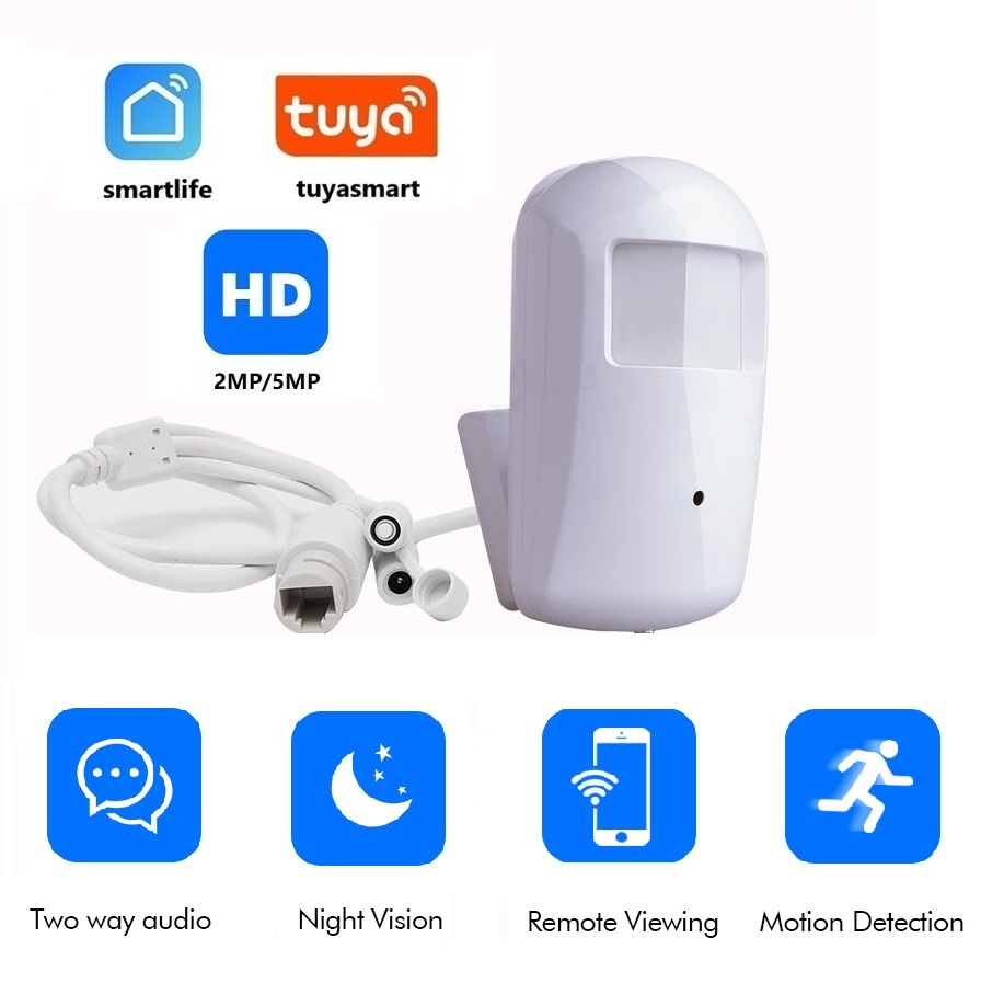 Home Security Hidden Cameras - 2MP 5MP Tuya Mini WiFi IP