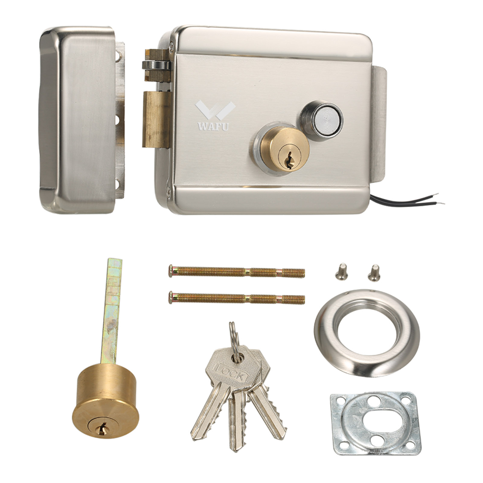 Home Security Door Lock - WAFU Smart Electric Gate Door Lock