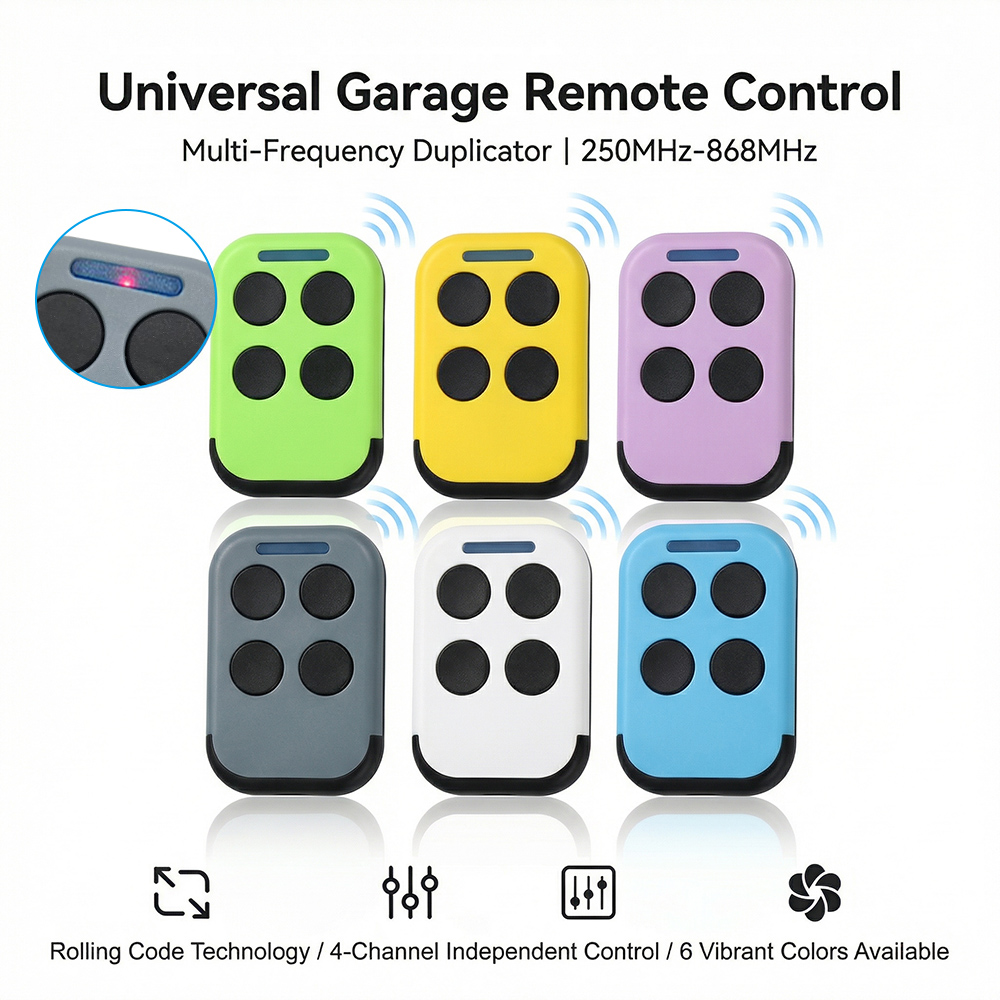 Home Security Key Fob - Security Rolling Code Garage Door Opener