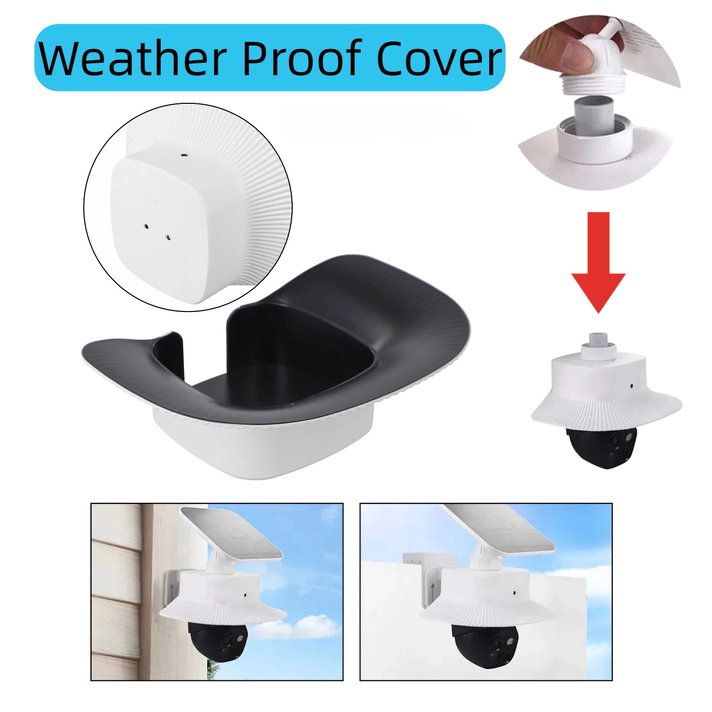 Home Security Eufy - ABS Weatherproof Cover For Eufy S340