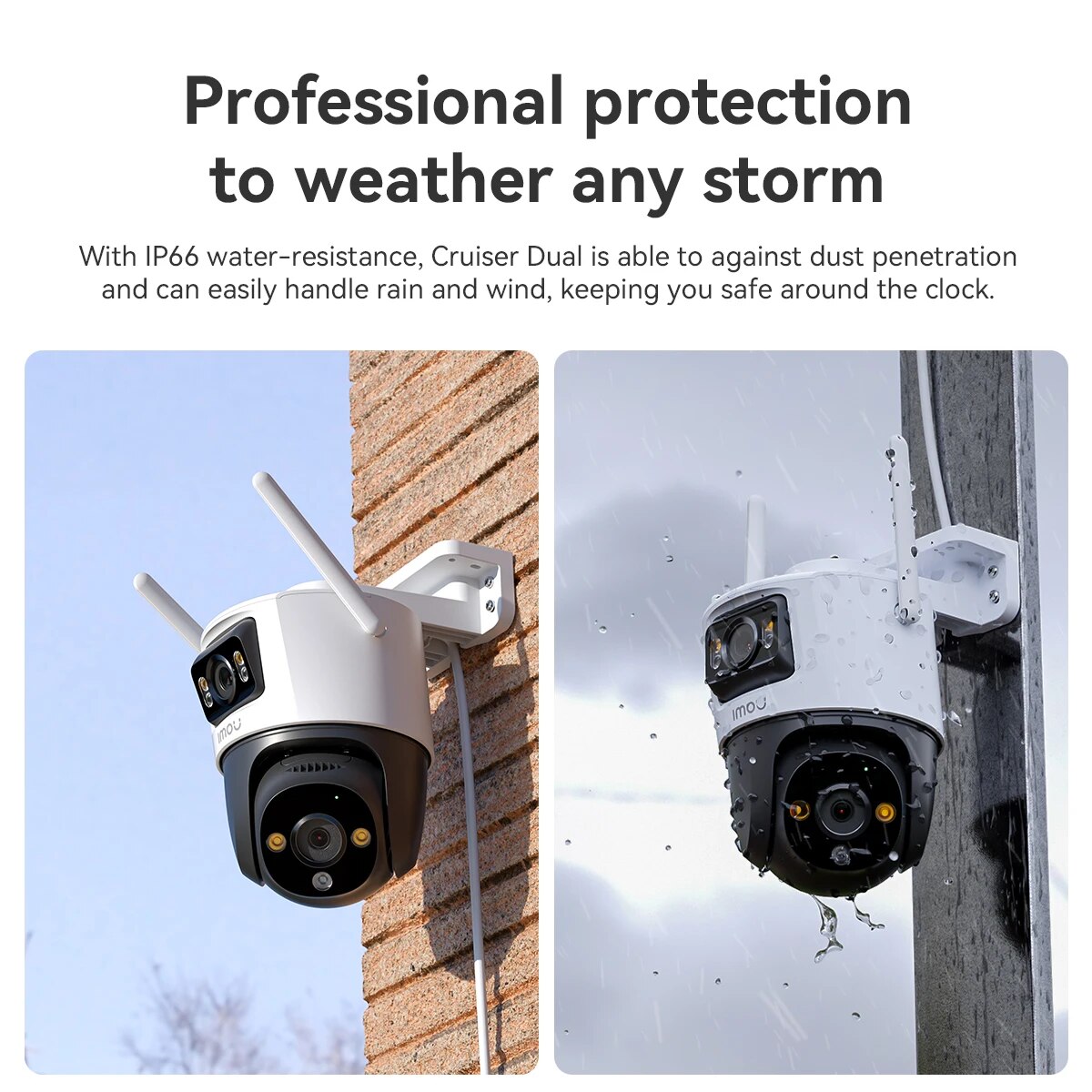 Home Security Services - IMOU Outdoor PT Security Camera -