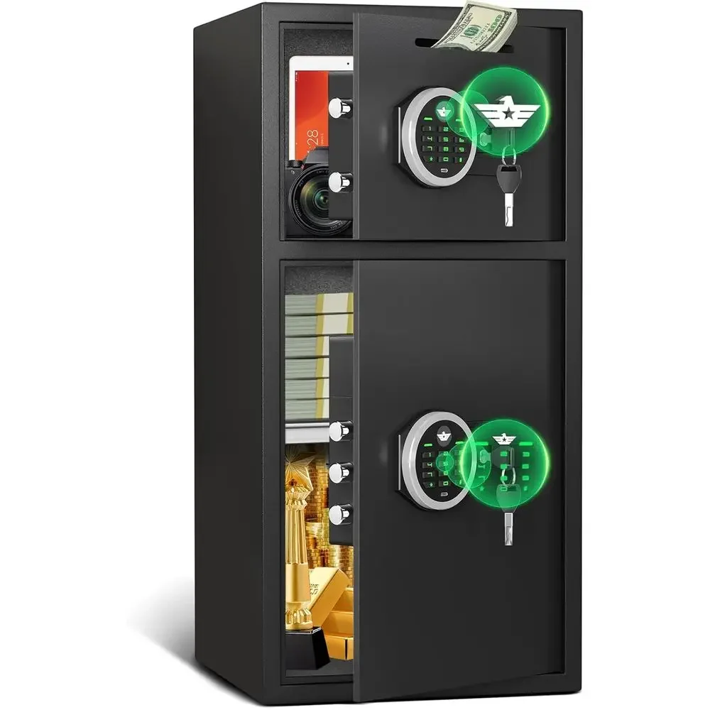 Home Security Keypad - 6.0 Cu. Ft. Waterproof Security Safe