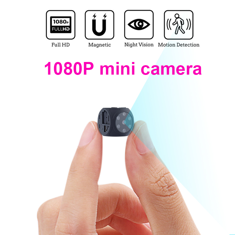 Home Security Hidden Cameras - Portable Mini HD 1080P Camera With
