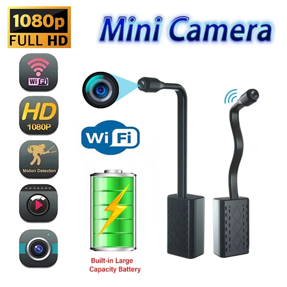 Home Security Hidden Cameras - HD 1080P Mini Camera Motion Detection