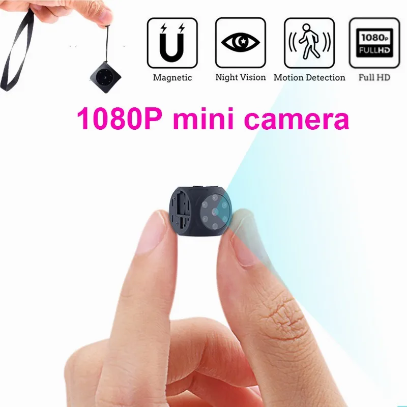 Home Security Hidden Cameras - Body Mini Camera Portable 1080P HD