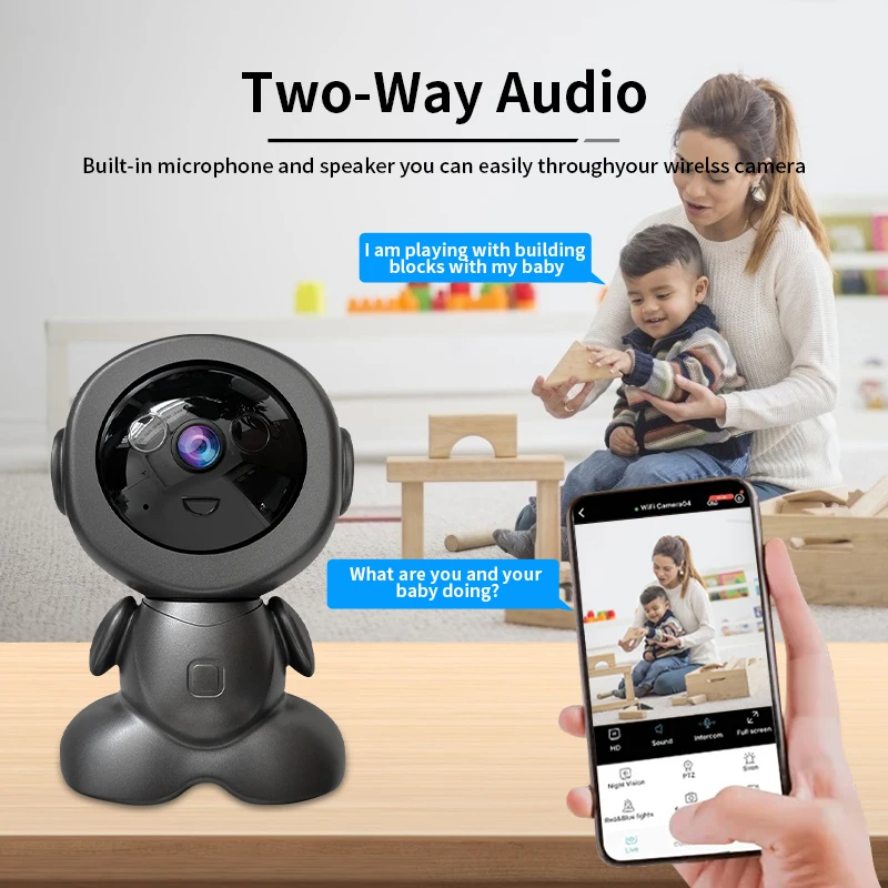 8MP Wifi Surveillance Robot Ca - Home Security Robots recension och pris