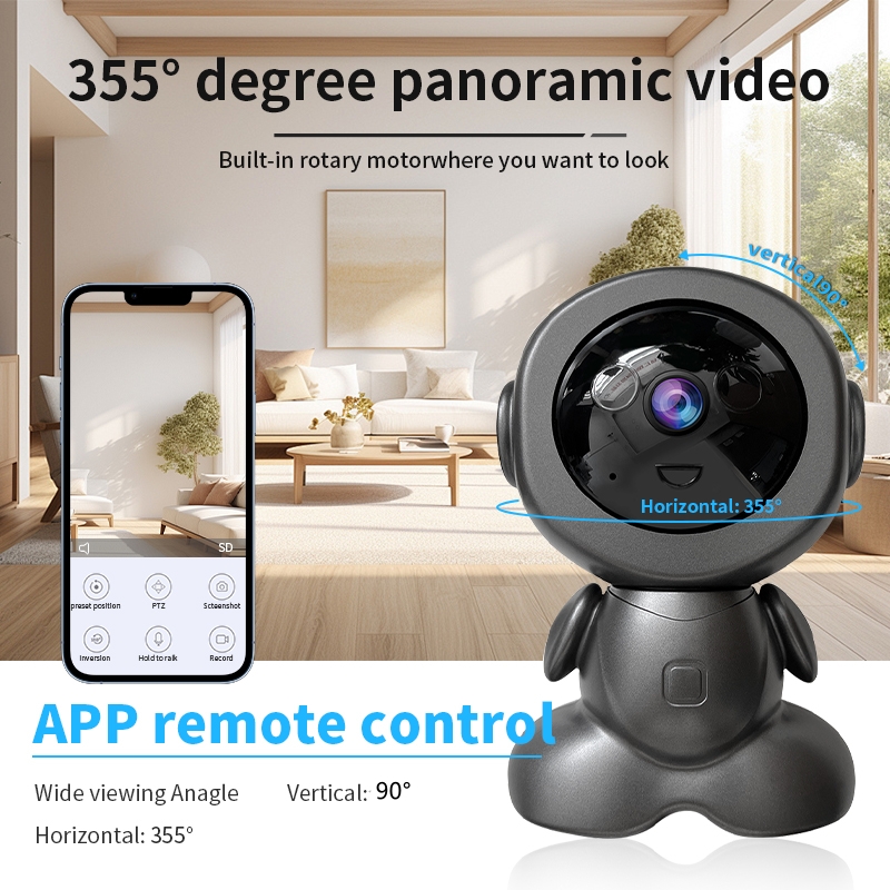 8MP Wifi Surveillance Robot Ca - Home Security Robots recension och pris