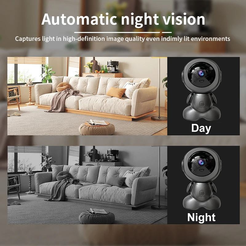 8MP Wifi Surveillance Robot Ca - Home Security Robots recension och pris