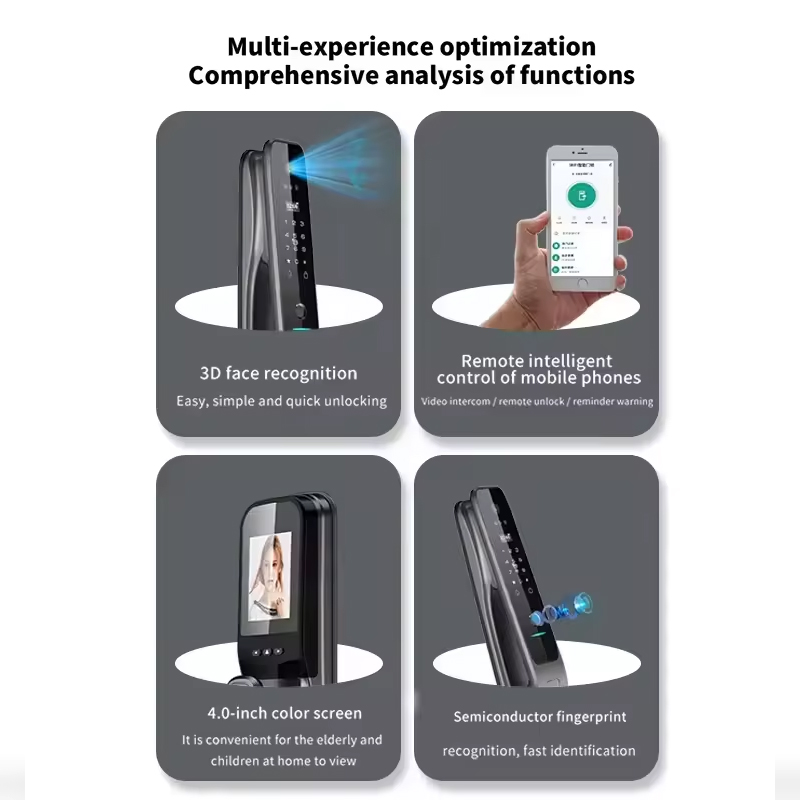 HX5 Smart Door Lock 3D Face Re - Home Security Indoor Cameras recension och pris