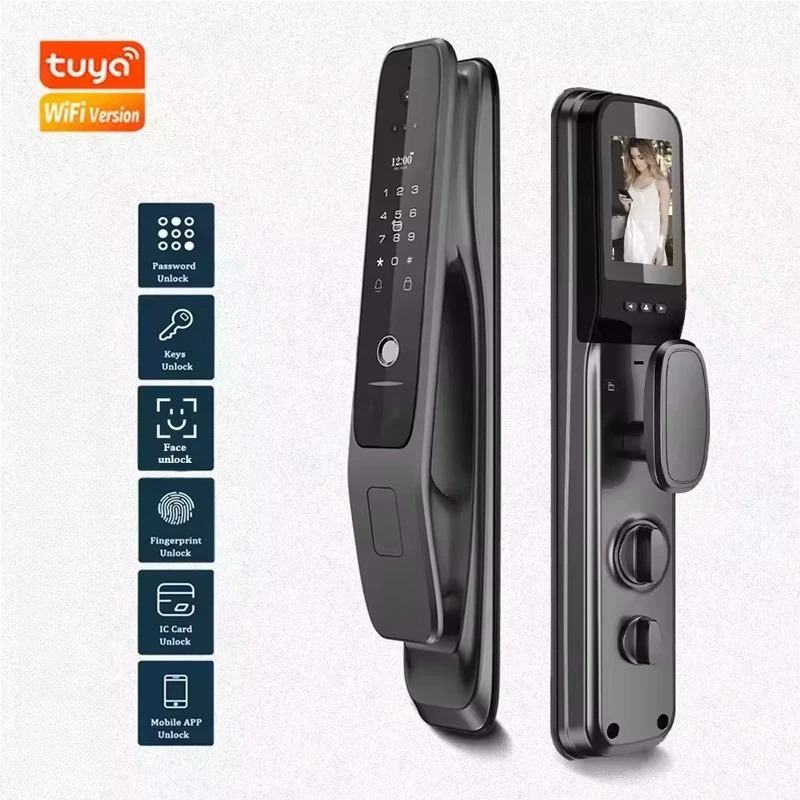 HX5 Smart Door Lock 3D Face Re - Home Security Indoor Cameras recension och pris