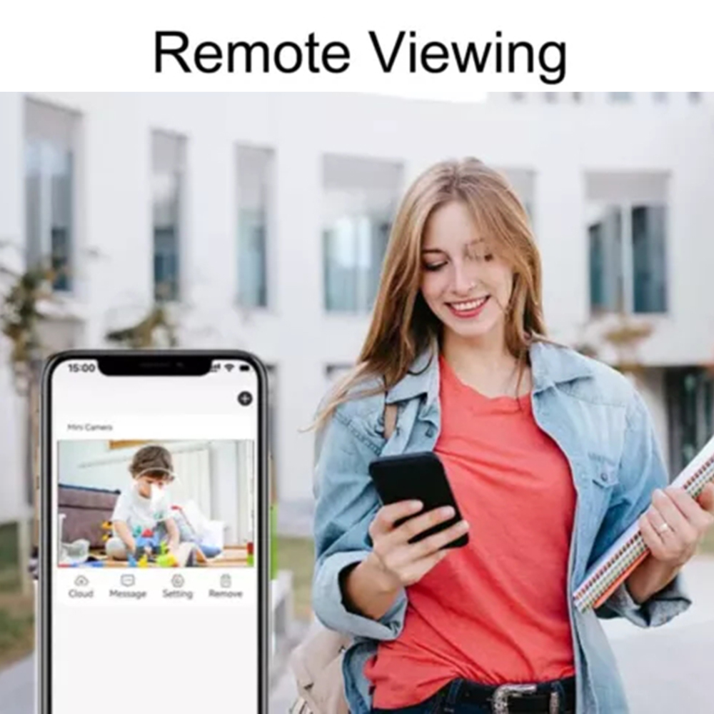 DIY HD 1080P WiFi Mini Camera  - Home Security Hidden Cameras recension och pris