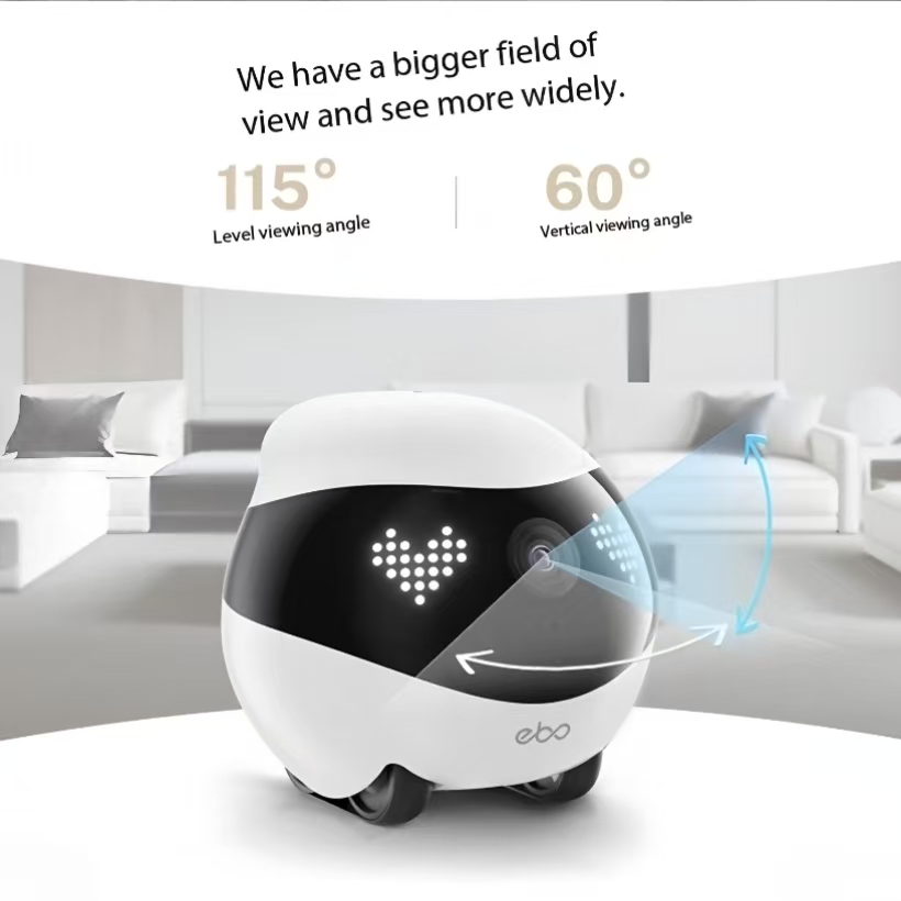 Enabot EBO AIR 2 Companion Rob - Home Security Robots recension och pris