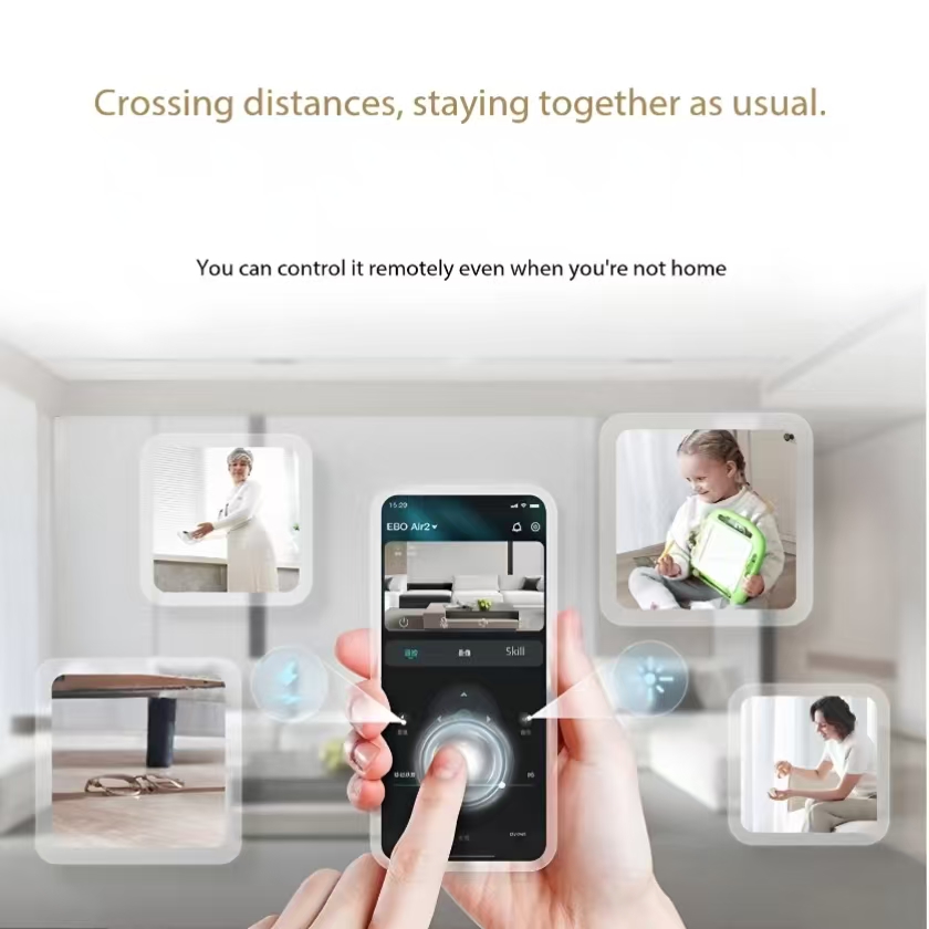 Enabot EBO AIR 2 Companion Rob - Home Security Robots recension och pris