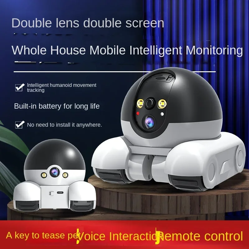 2MP IP Camera 5G WiFi Smart Ho - Home Security Robots recension och pris