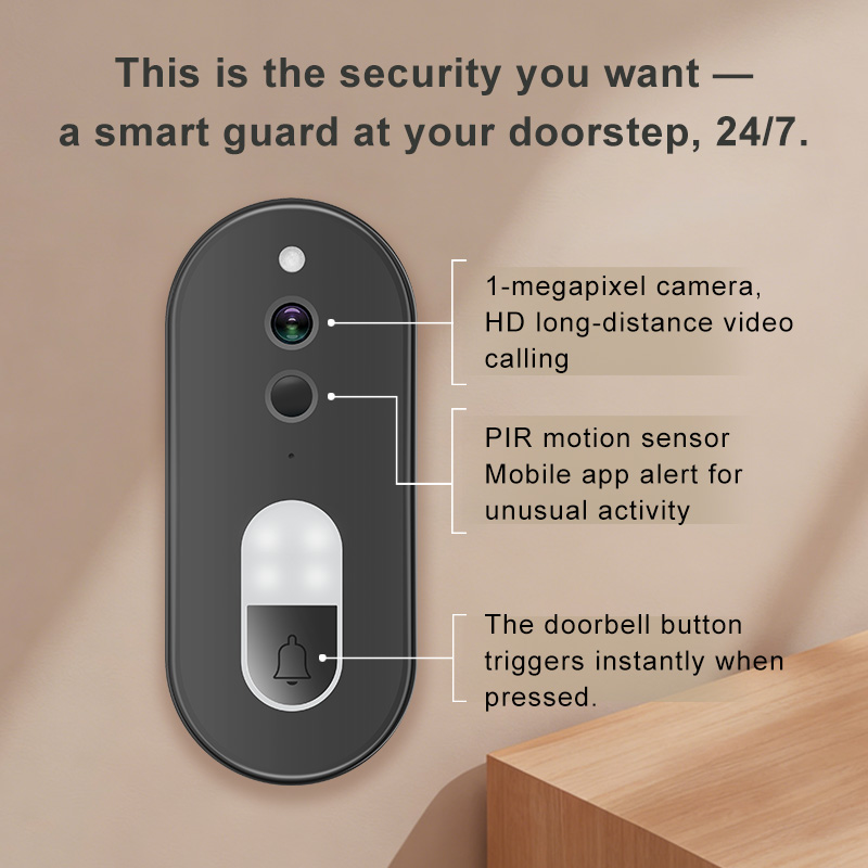 Tuya 1080P HD Wireless WiFi Vi - Home Security Lidar recension och pris