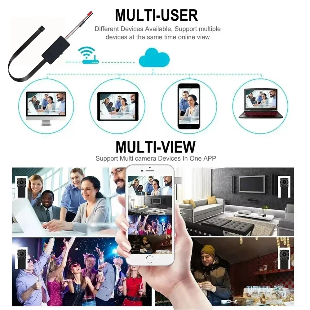 4K HD New Mini WiFi Camera, Su - Home Security Hidden Cameras recension och pris