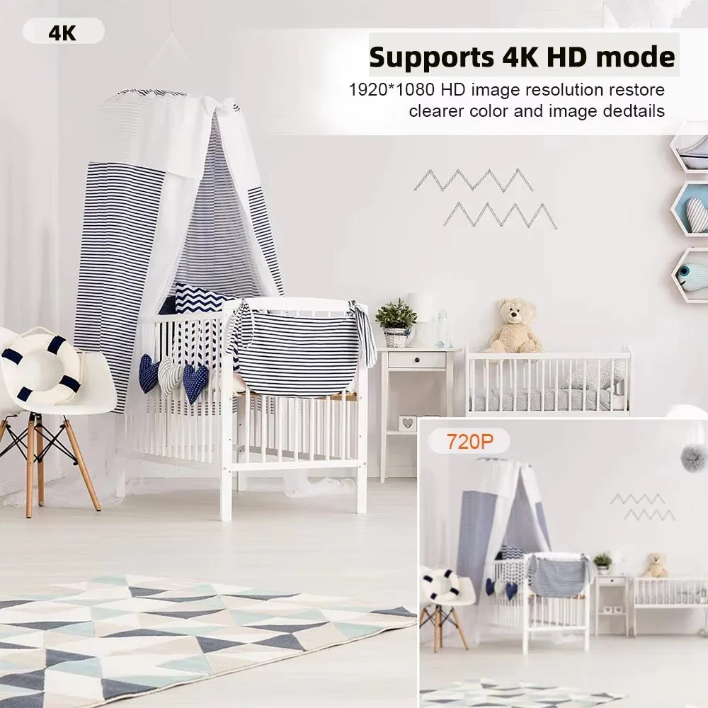 4K HD New Mini WiFi Camera, Su - Home Security Hidden Cameras recension och pris