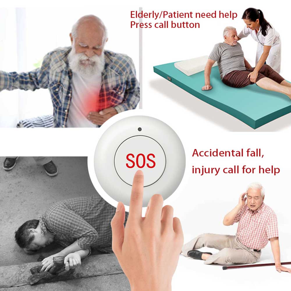 Wireless SOS Button Smart Home - Home Security Services recension och pris