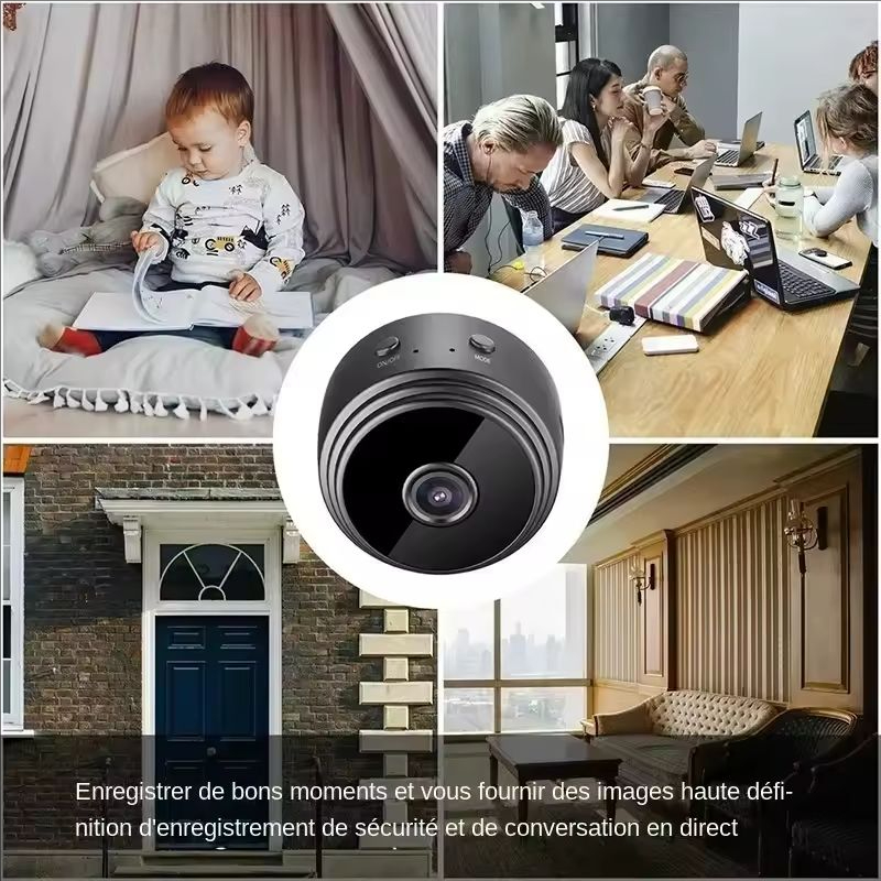 A9 Mini Camera WiFi Wireless M - Home Security Lidar recension och pris