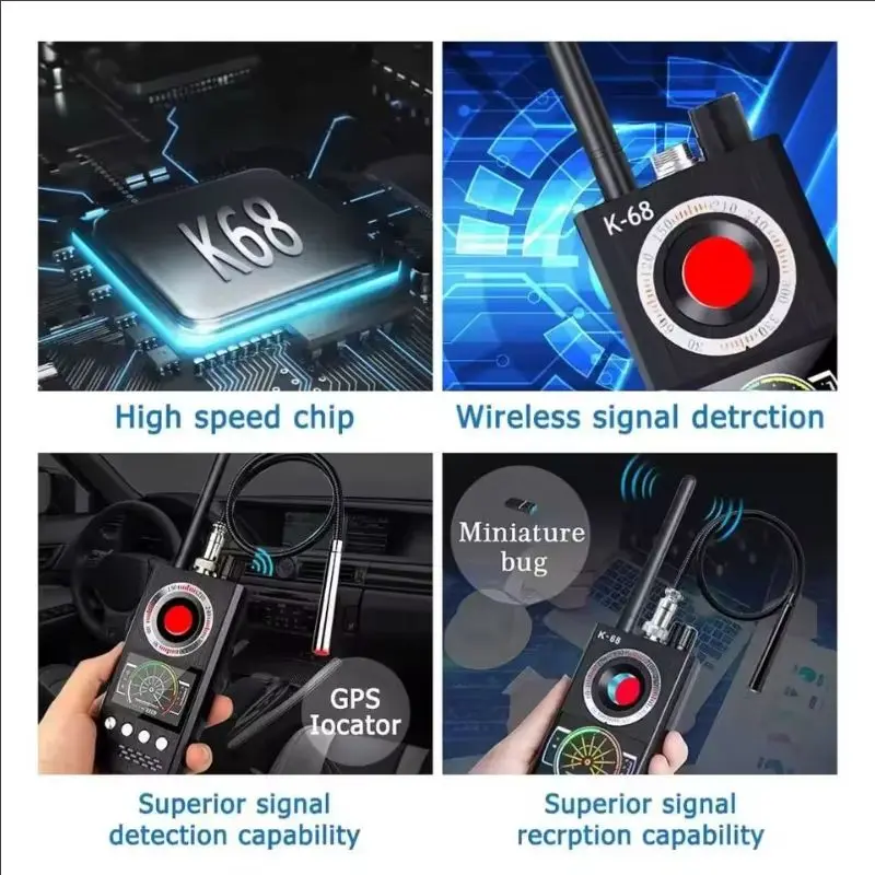 Professional Anti Spy Camera D - Home Security Hidden Cameras recension och pris