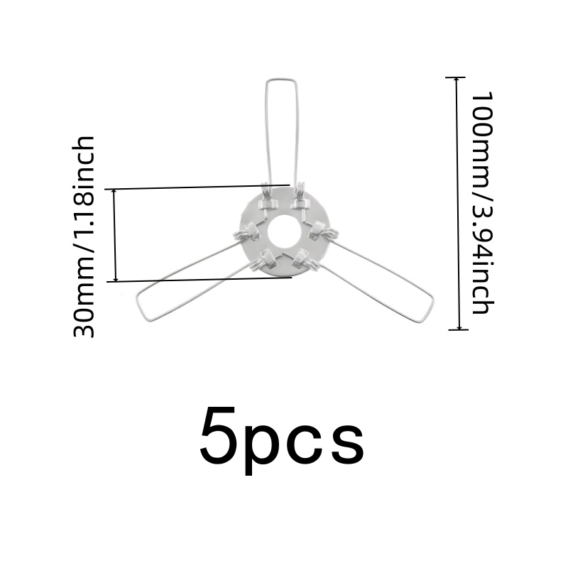 5 pcs 100mm Lampshade Spring C - Home Security Firms recension och pris