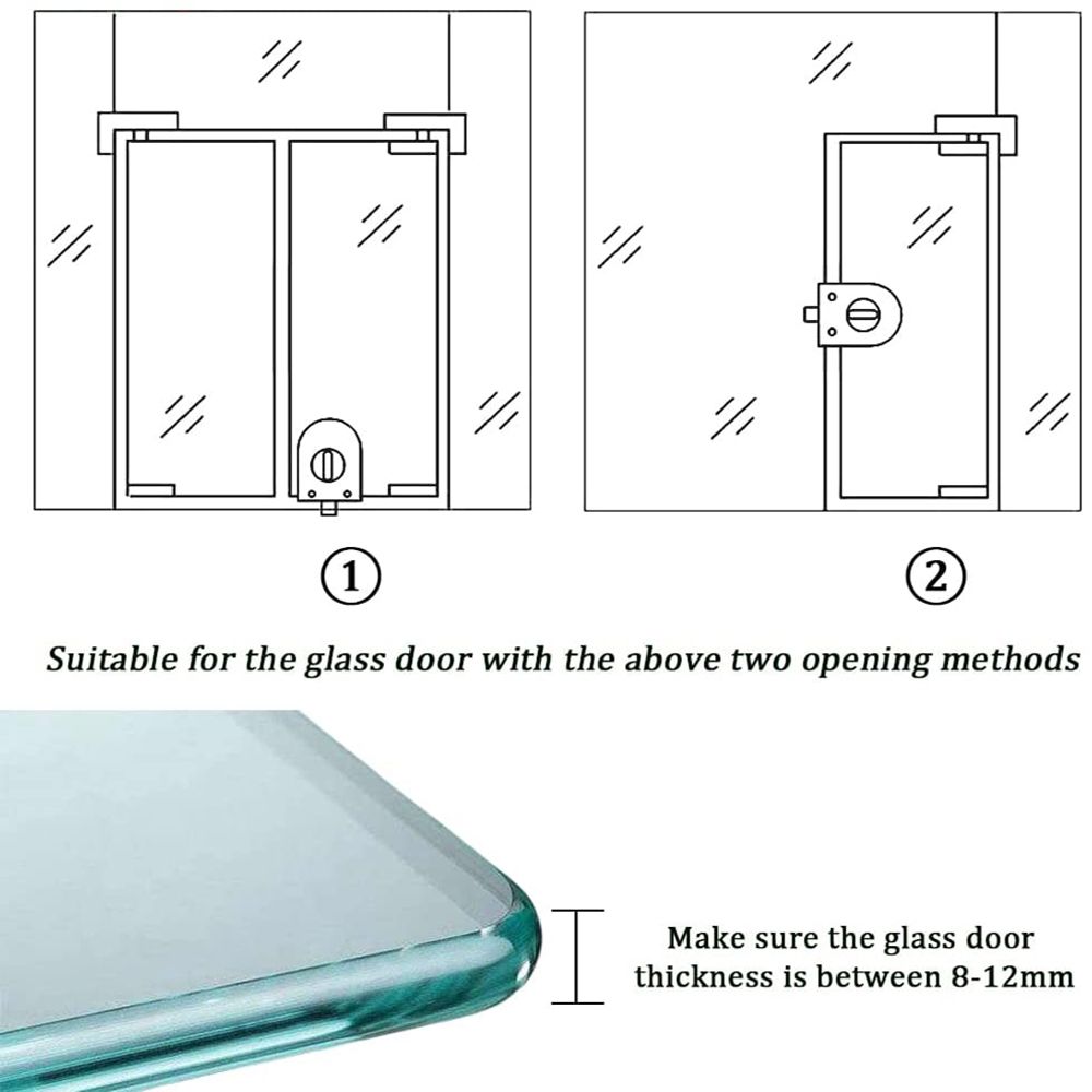 Toilet Shop Home Security Anti - Home Security Door Lock recension och pris