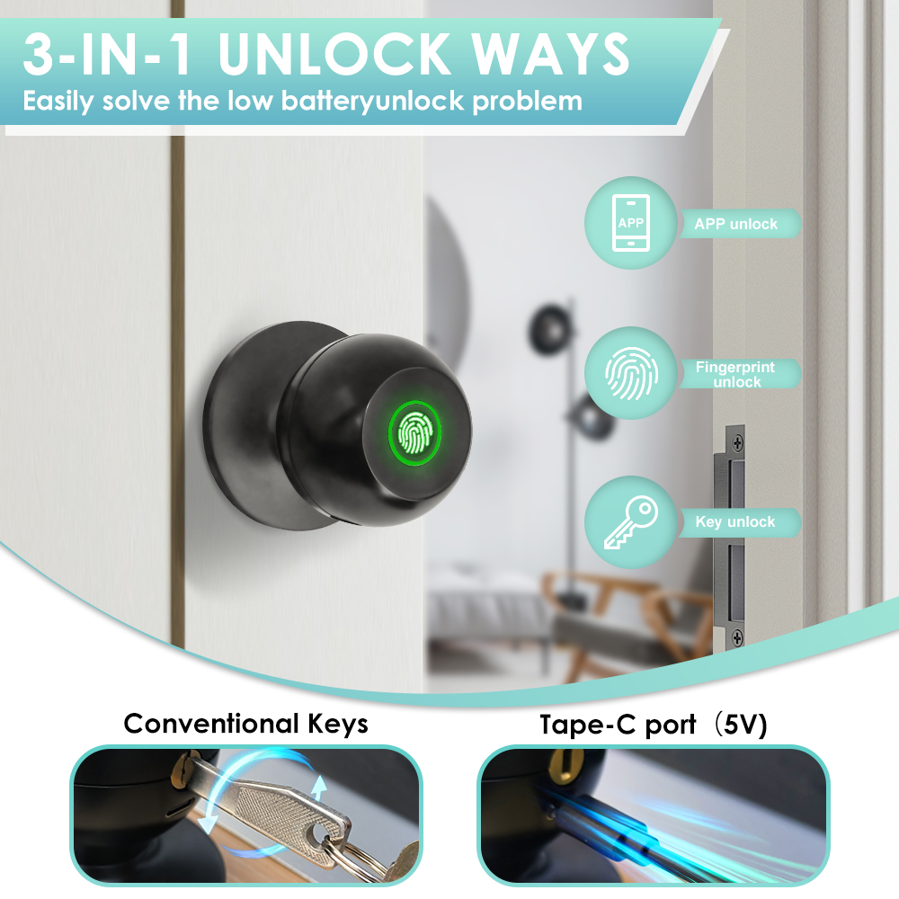 Tuya Electronic Door Lock Smar - Home Security Keypad recension och pris