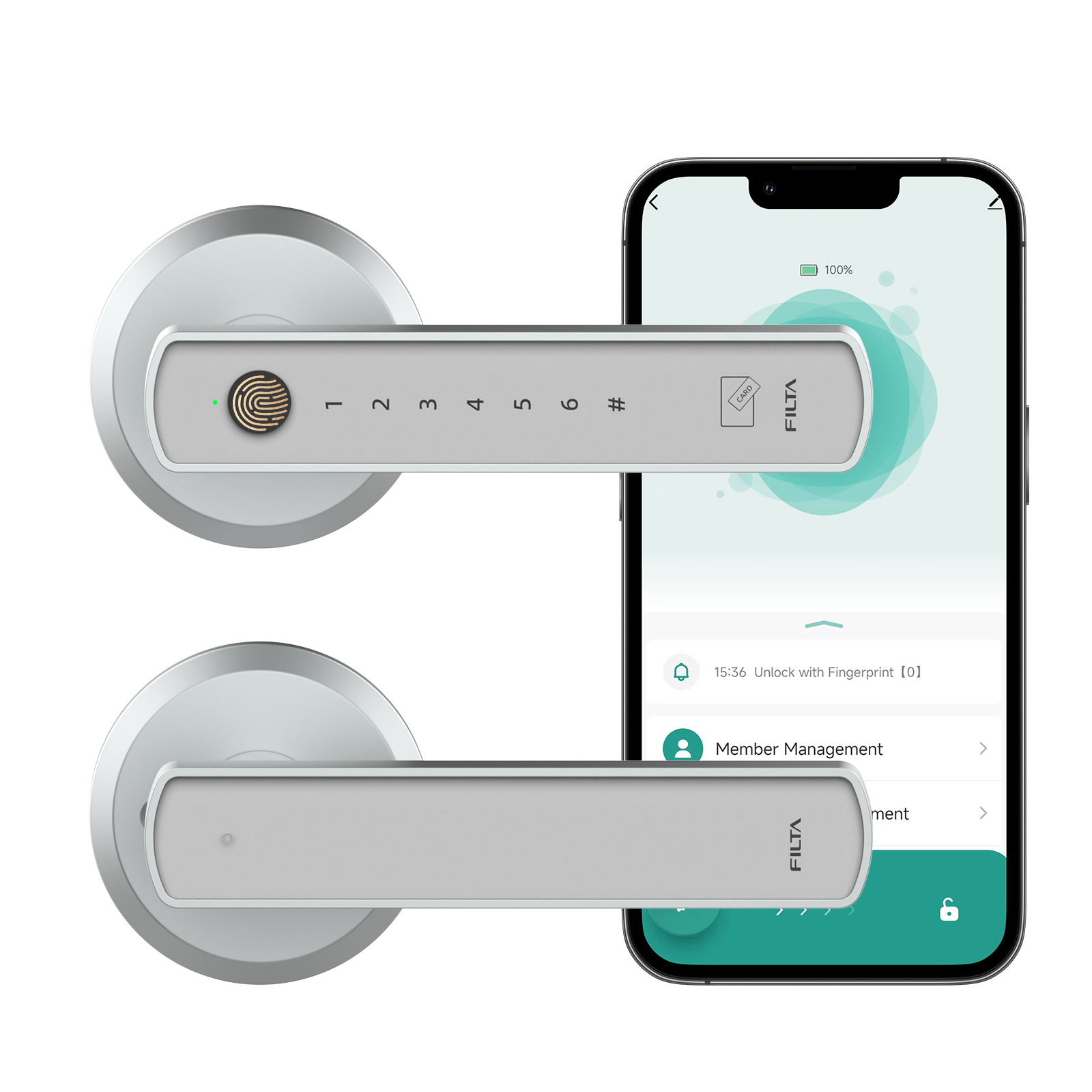 Viladepot Smart Lock Fingerpri - Home Security Keypad recension och pris