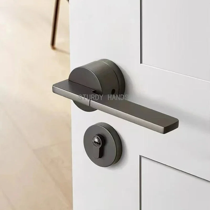 Zinc alloy indoor key lock mod - Home Security Door Lock recension och pris