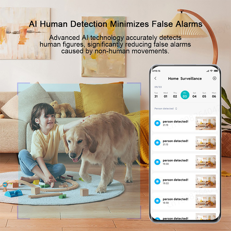 XIAOMI Home Security Intellige - Home Security No Subscription recension och pris