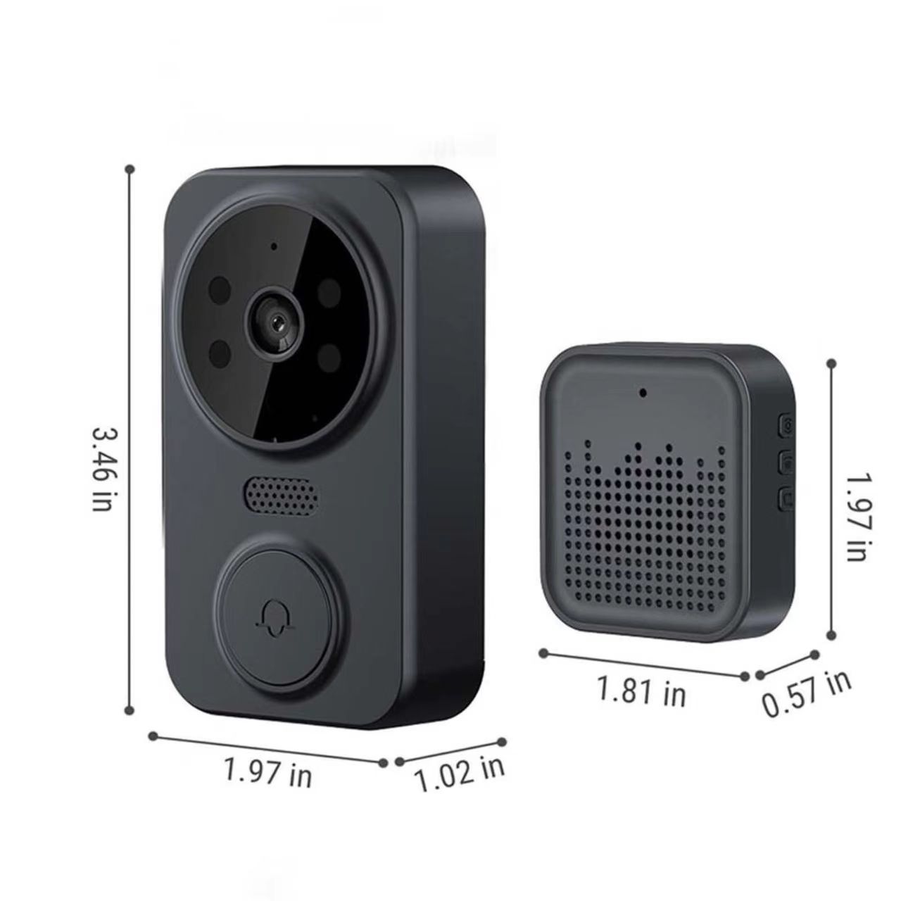 Tuya WIFI Doorbell Smart Home  - Home Security Indoor Cameras recension och pris