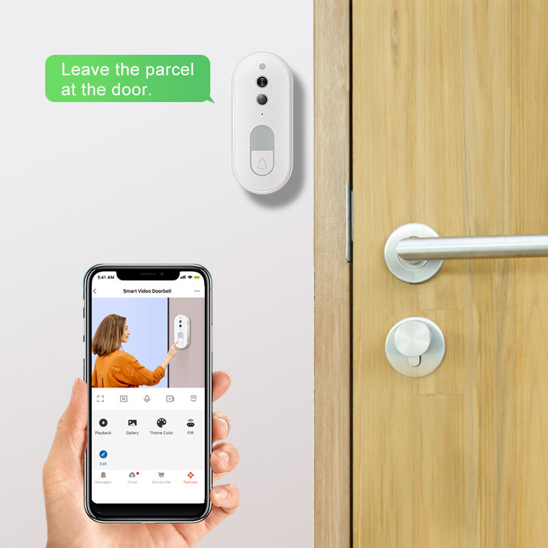 Tuya Smart Video Doorbell Wire - Home Security Lidar recension och pris