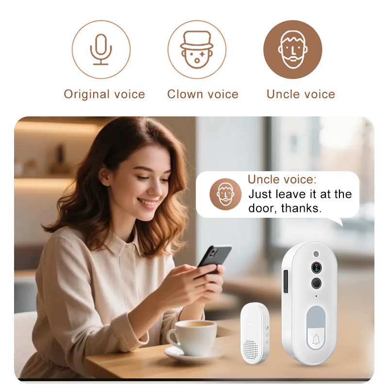 Tuya Smart Video Doorbell Wire - Home Security Lidar recension och pris