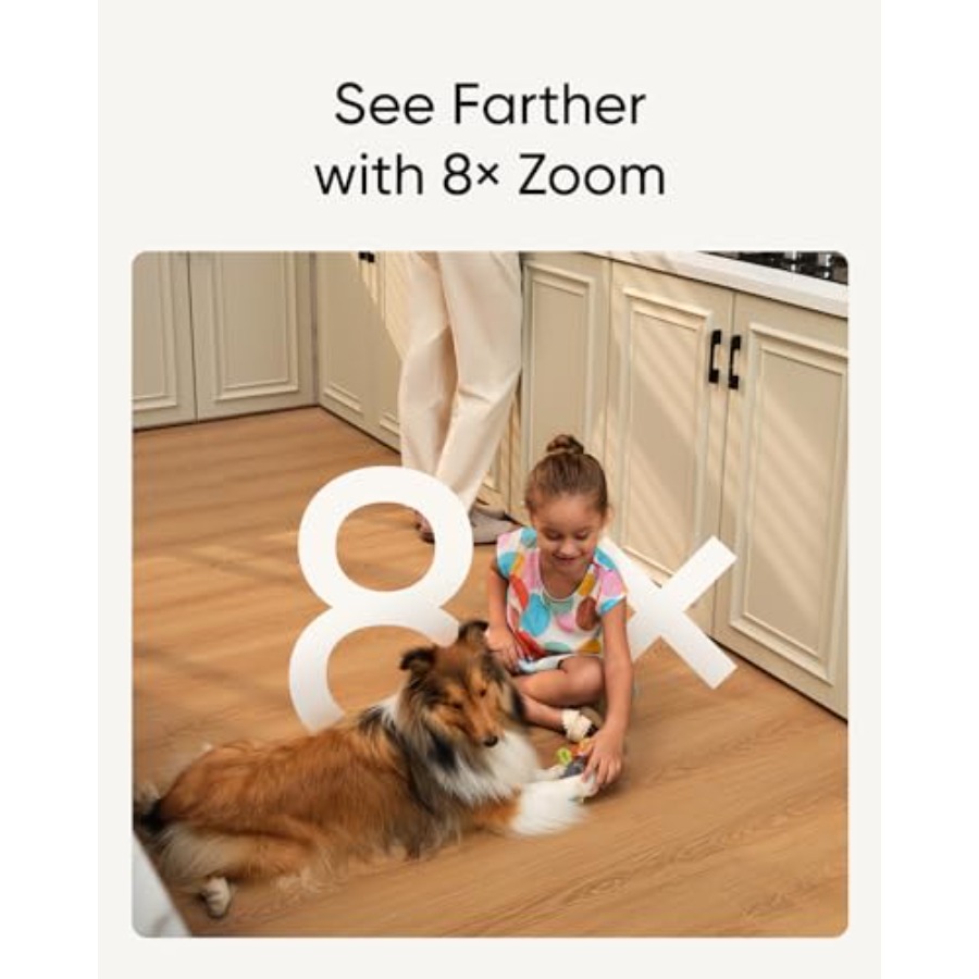 4K Indoor Cam S350 for home se - Home Security No Subscription recension och pris