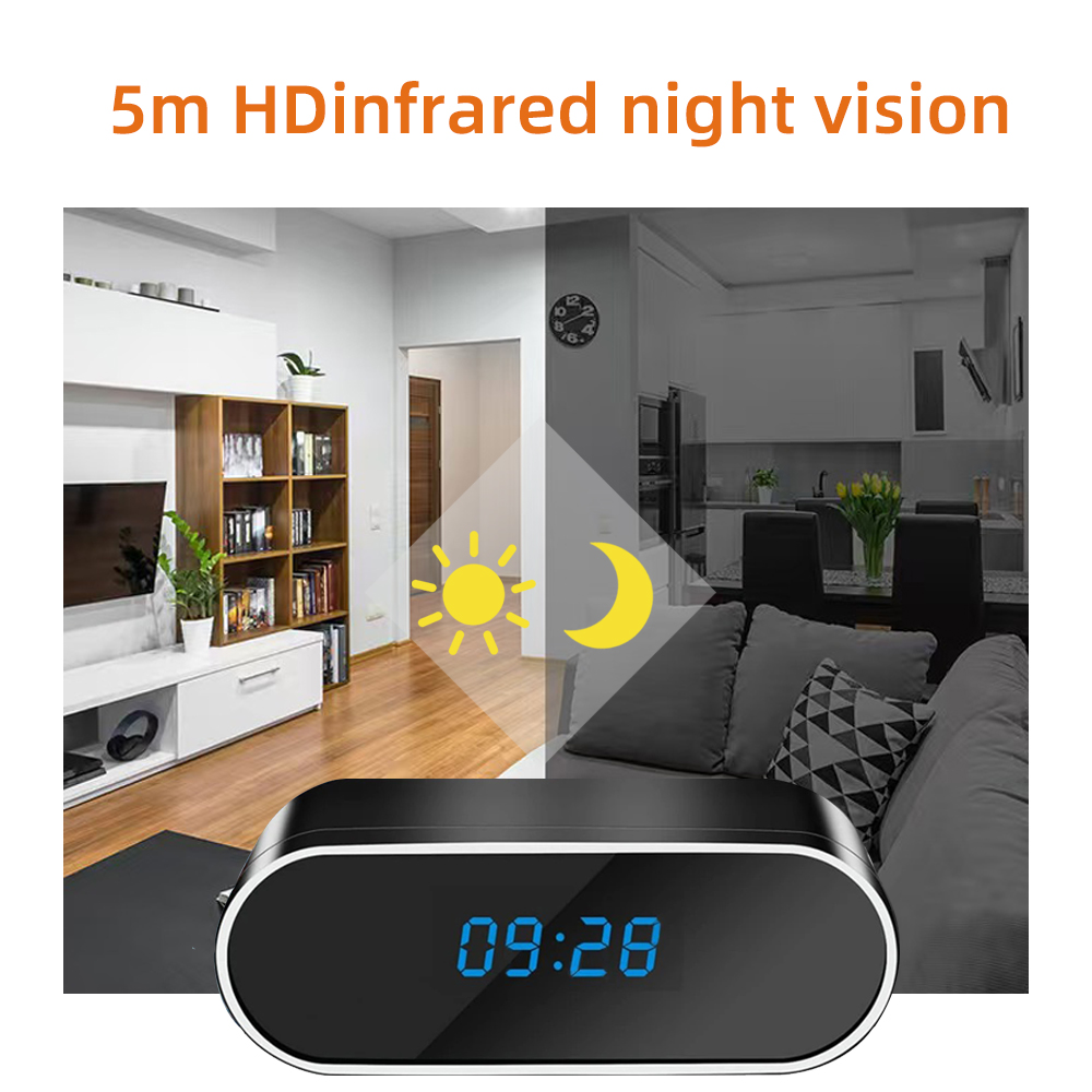Fully Upgraded and Improved WI - Hidden Camera Clock recension och pris