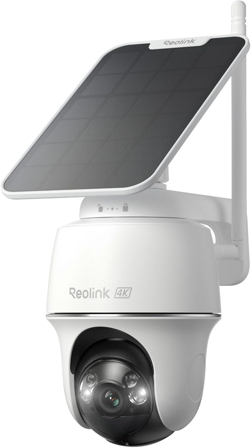 4K Solar Security Camera Outdo - Home Security No Subscription recension och pris