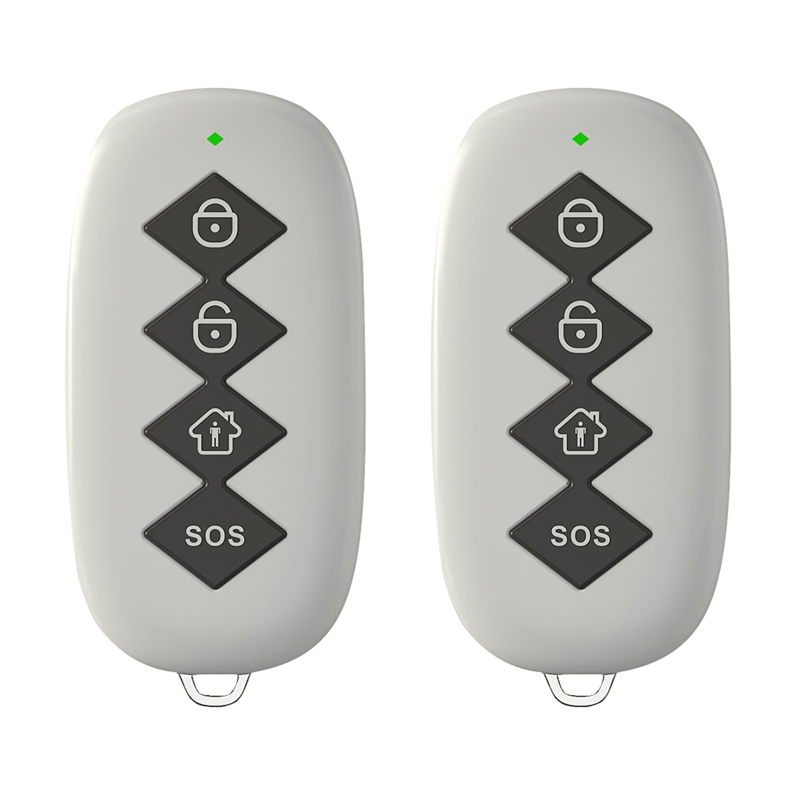 2pcs Wolf-Guard 433MHz Wireles - Home Security Key Fob recension och pris