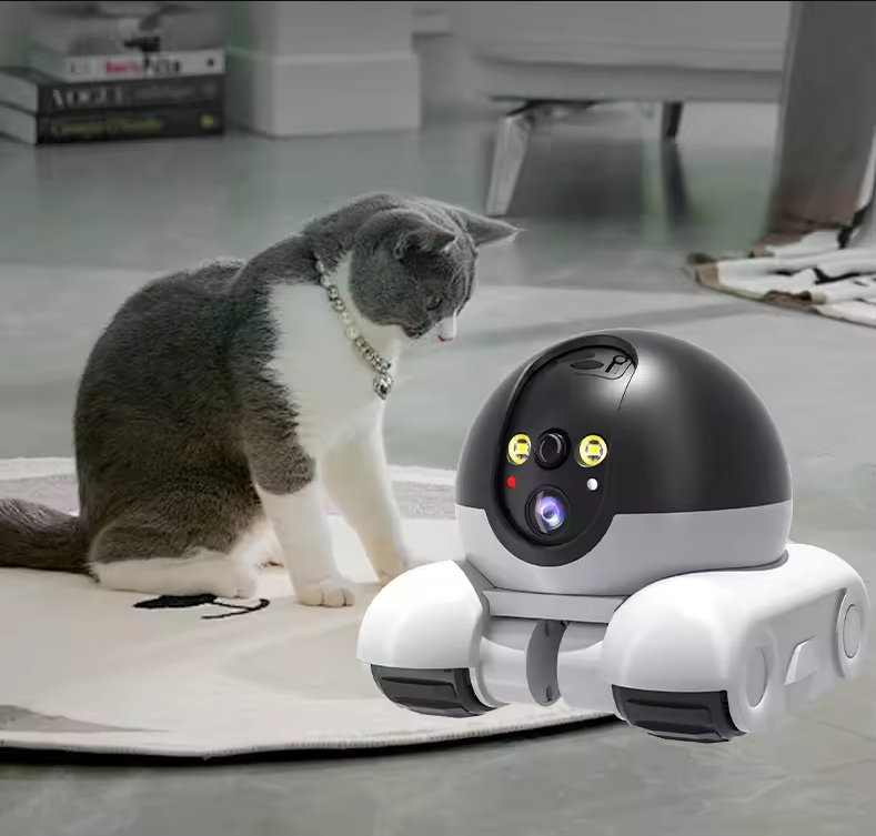 Wireless Dual Lens Robot Camer - Home Security Robots recension och pris