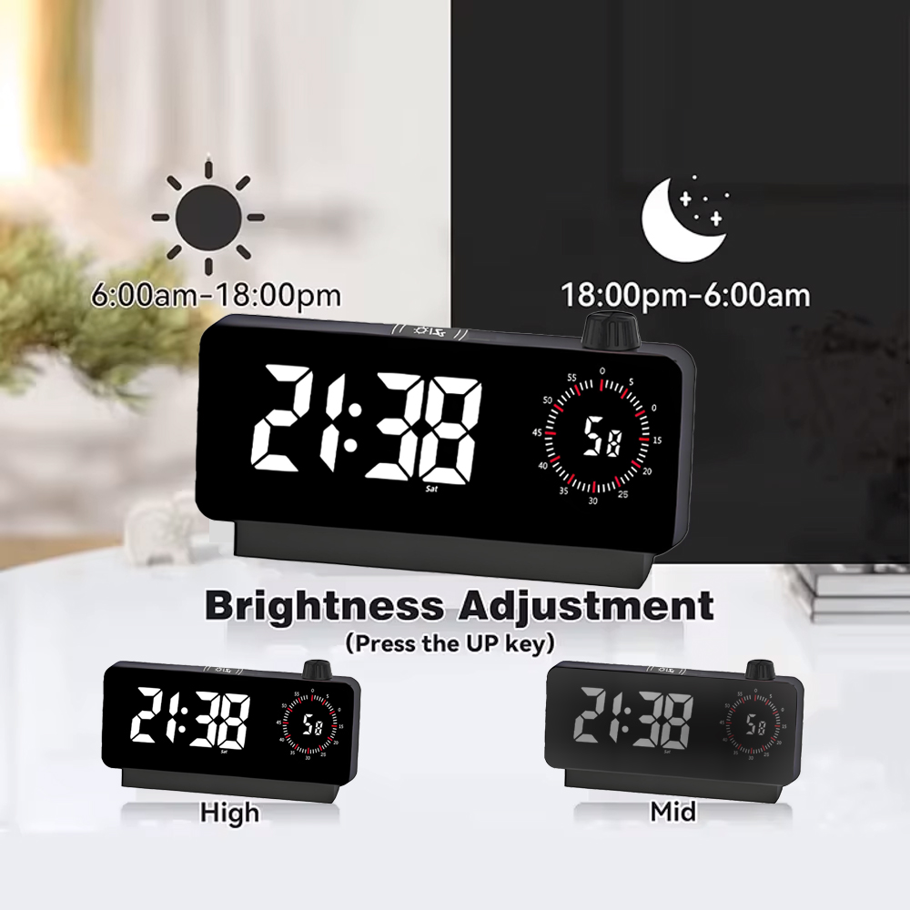 4K HD Mini WiFi Clock Camera,  - Hidden Camera Clock recension och pris