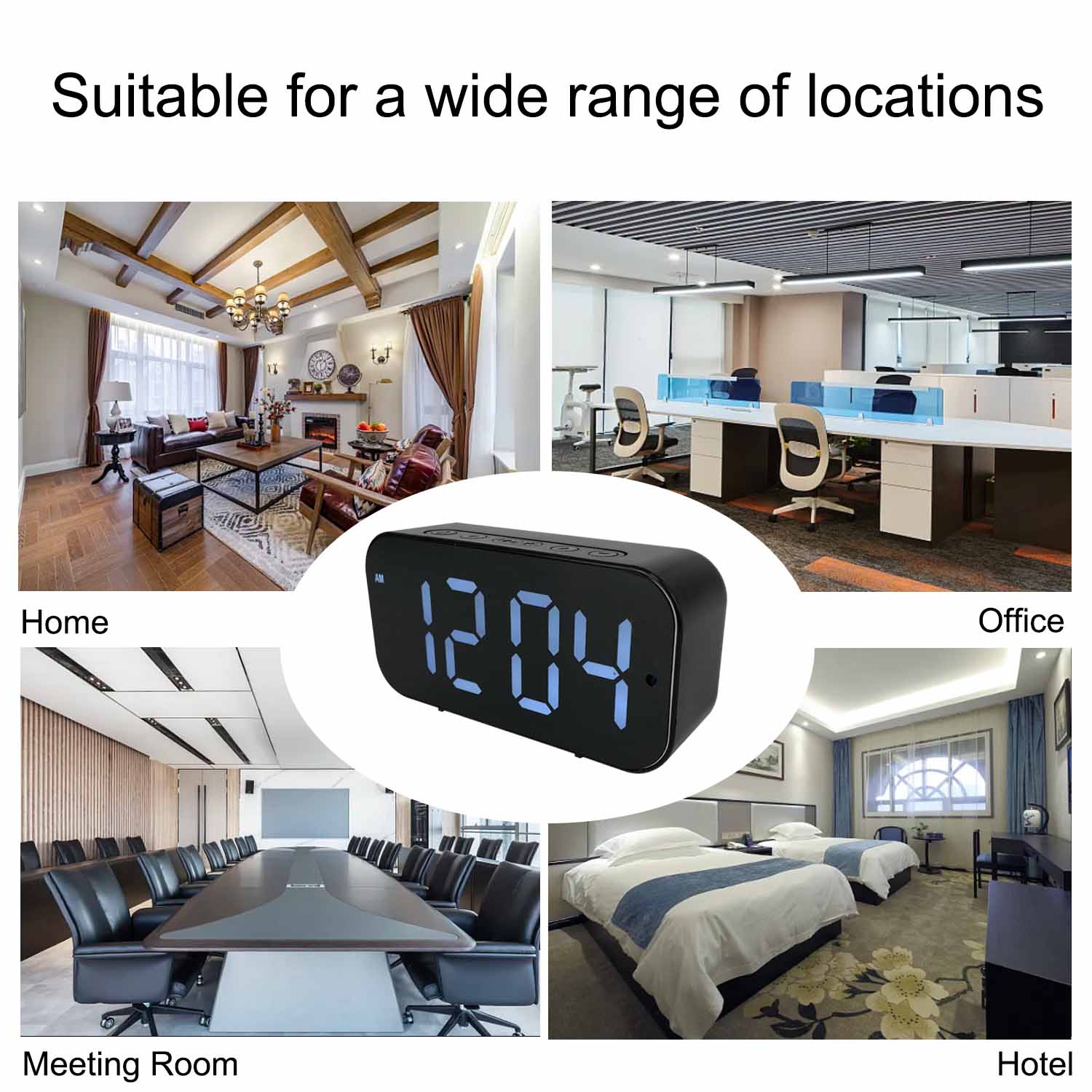 Wi-Fi Clock Camera with 1080P  - Hidden Camera Clock recension och pris