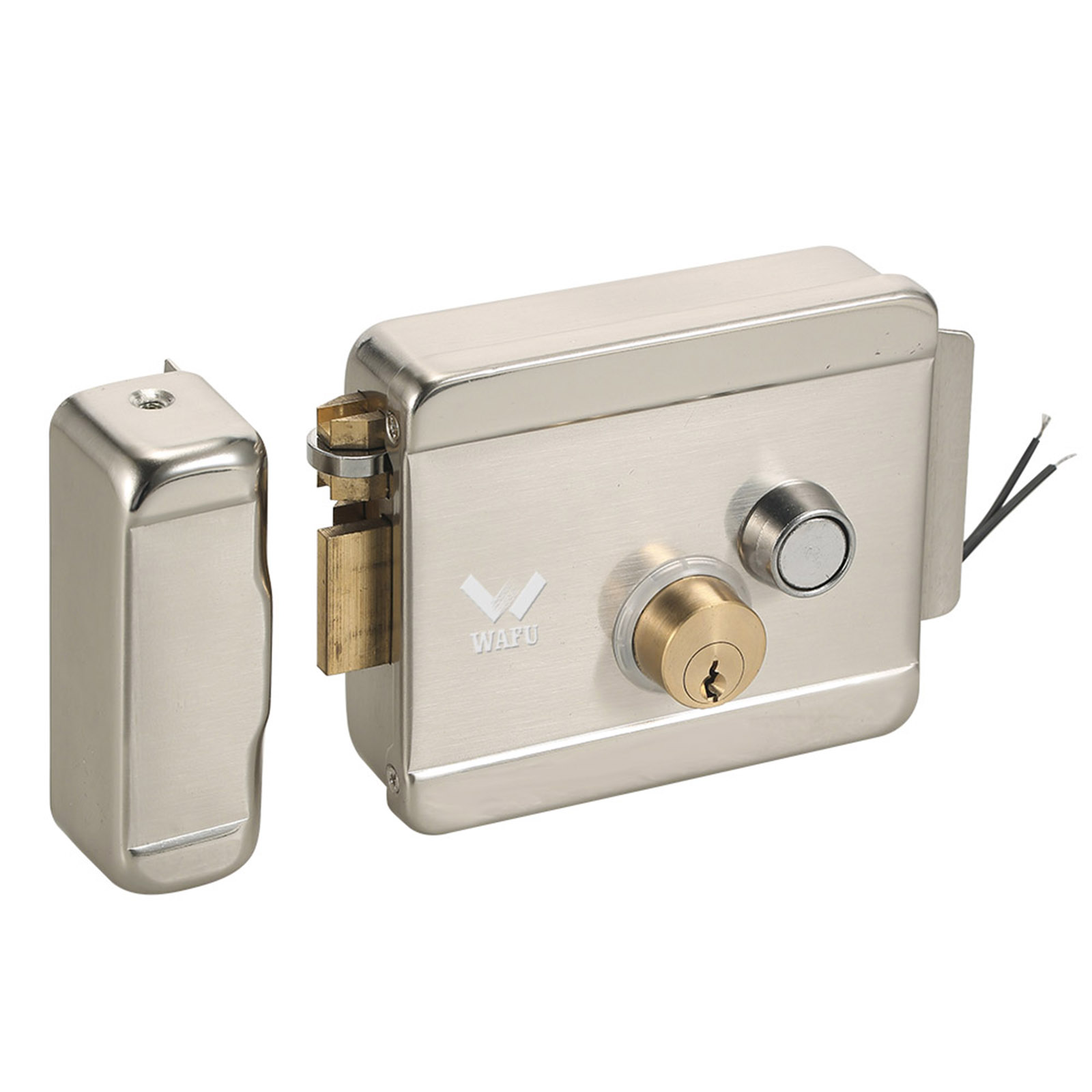 WAFU Smart Electric Gate Door  - Home Security Door Lock recension och pris