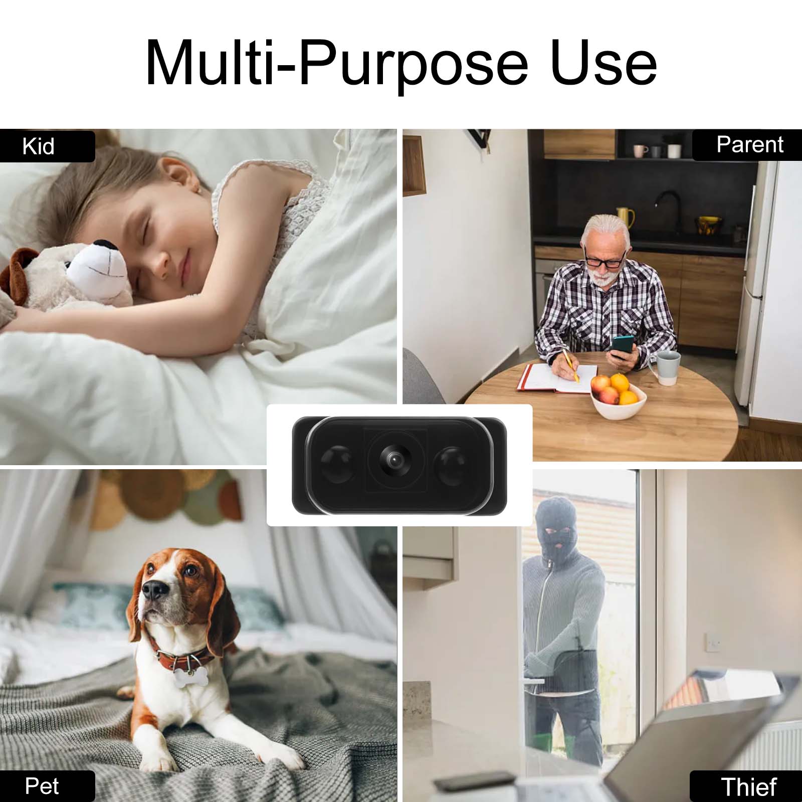 Mini Camera  Indoor Small WiFi - Hidden Camera Clock recension och pris