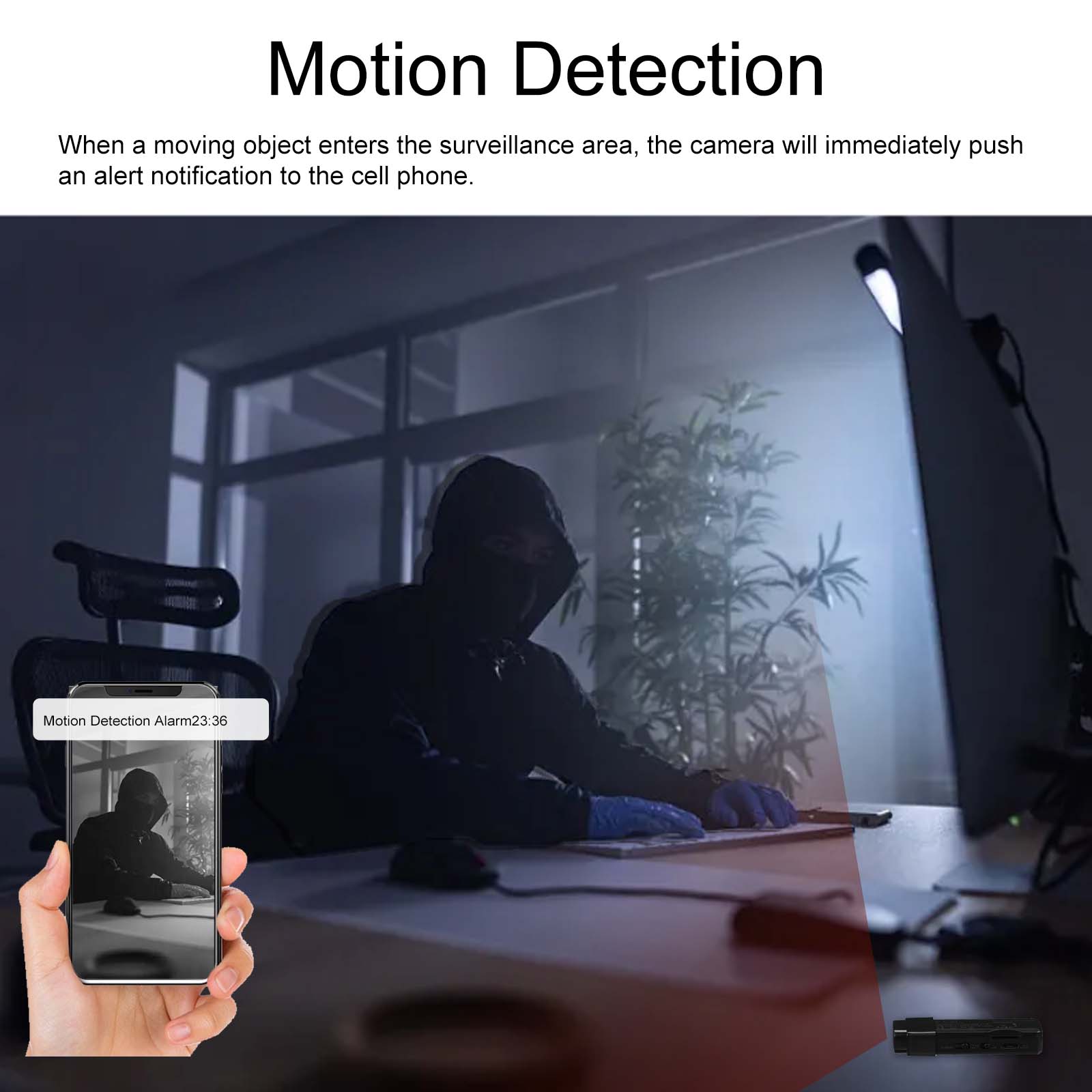 Mini Camera  Indoor Small WiFi - Hidden Camera Clock recension och pris